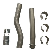 [US Warehouse] Exhaust Pipe Kit for Ford Powerstroke F250 F350 2003-2007